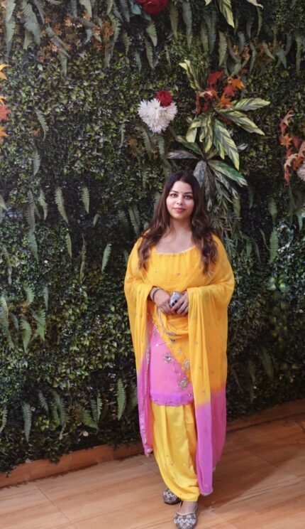 Aayu’s Handwork Patiyala Suit